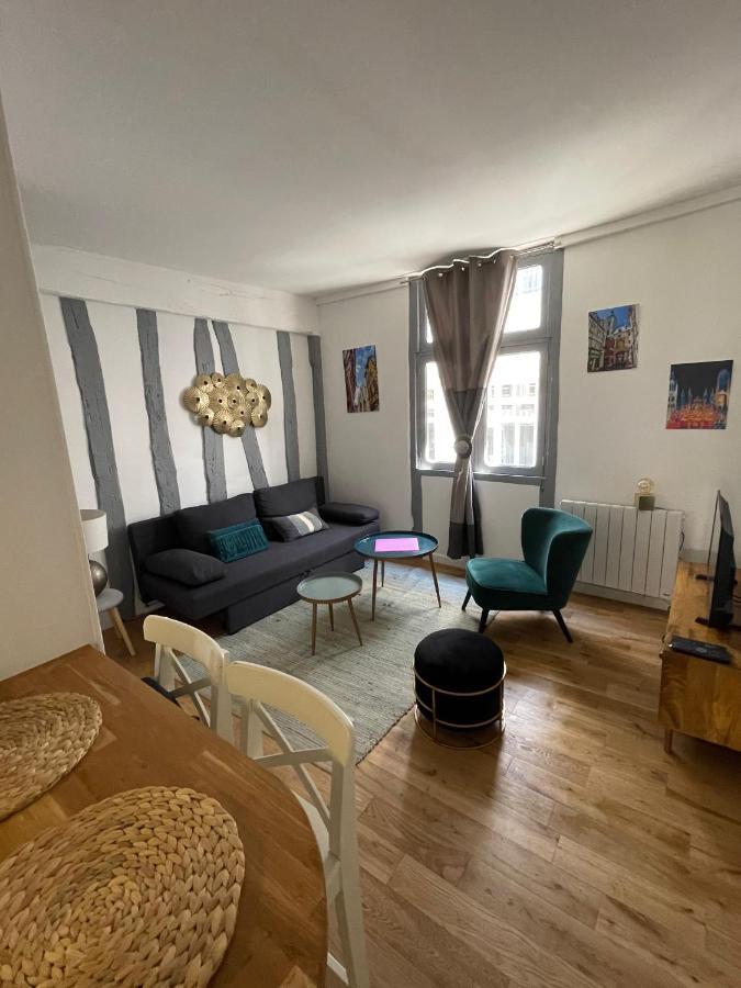 Charmant T1 Vieux Rouen Apartment Bagian luar foto